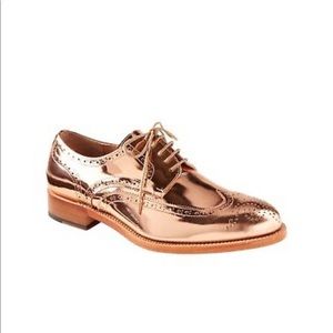 Oxford Rose Gold Shoes Size 7 😍